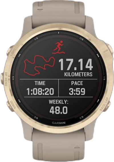 Fenix 6 S Pro Solar Beige/Gold | Parhaat urheilumerkit | Sportamore