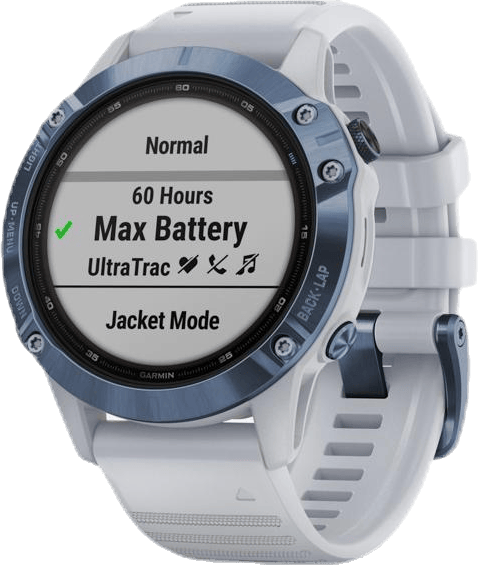 Fenix 6 Pro Solar Blue/White - Bild 2
