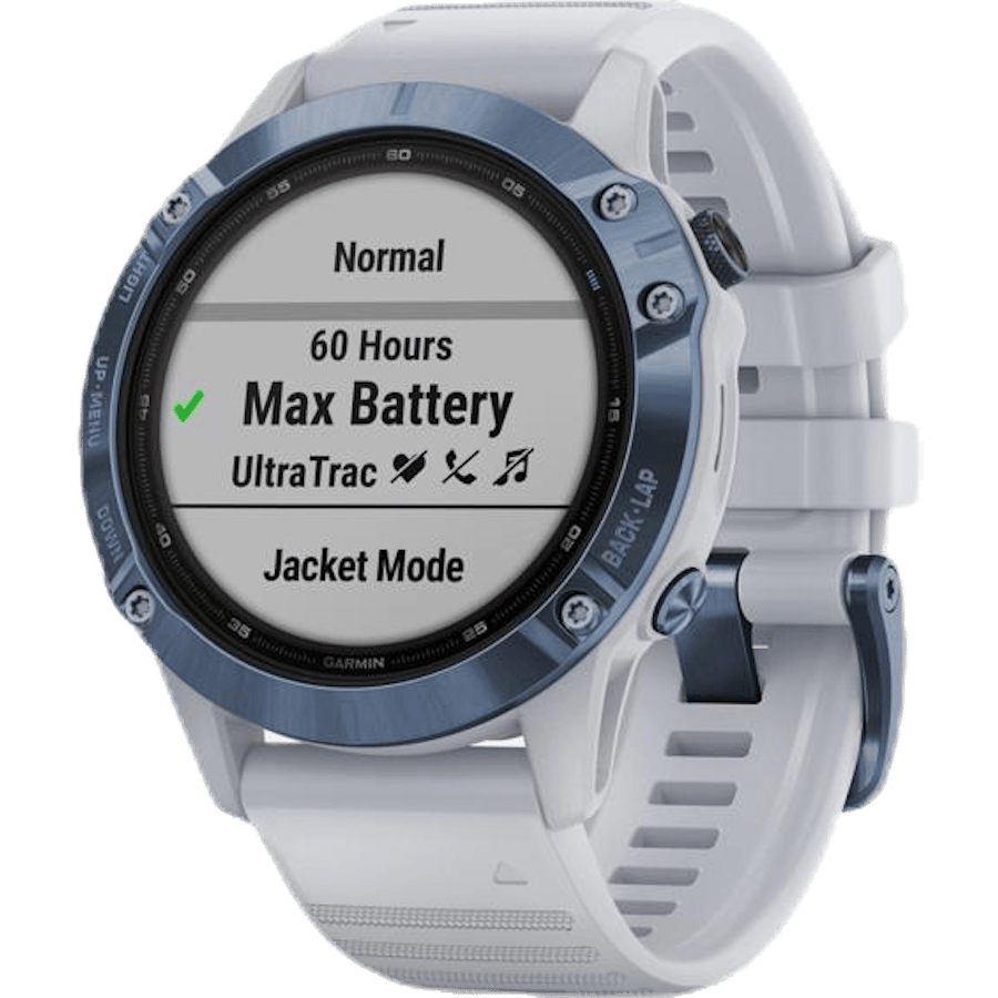 Fenix 6 Pro Solar Blue/White - Bild 2