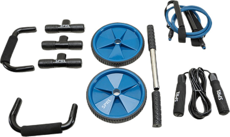 Home Gym Kit Blue Black, Unisex, Utstyr, Treningsutstyr, Trening, Svart, ONESIZE