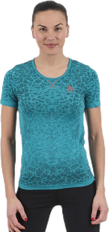 Blackcomb Light SS Black/Green, Female, Apparels, T-shirt, Running, Black/Green, S