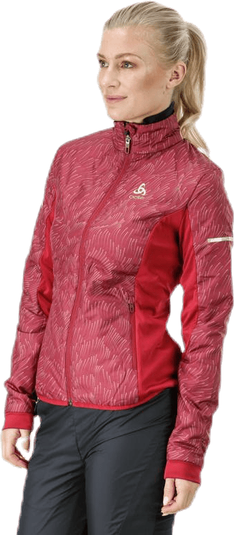 Irbis Jacket Red, Female, Kleding, jassen, Langlaufen, Rood, XS
