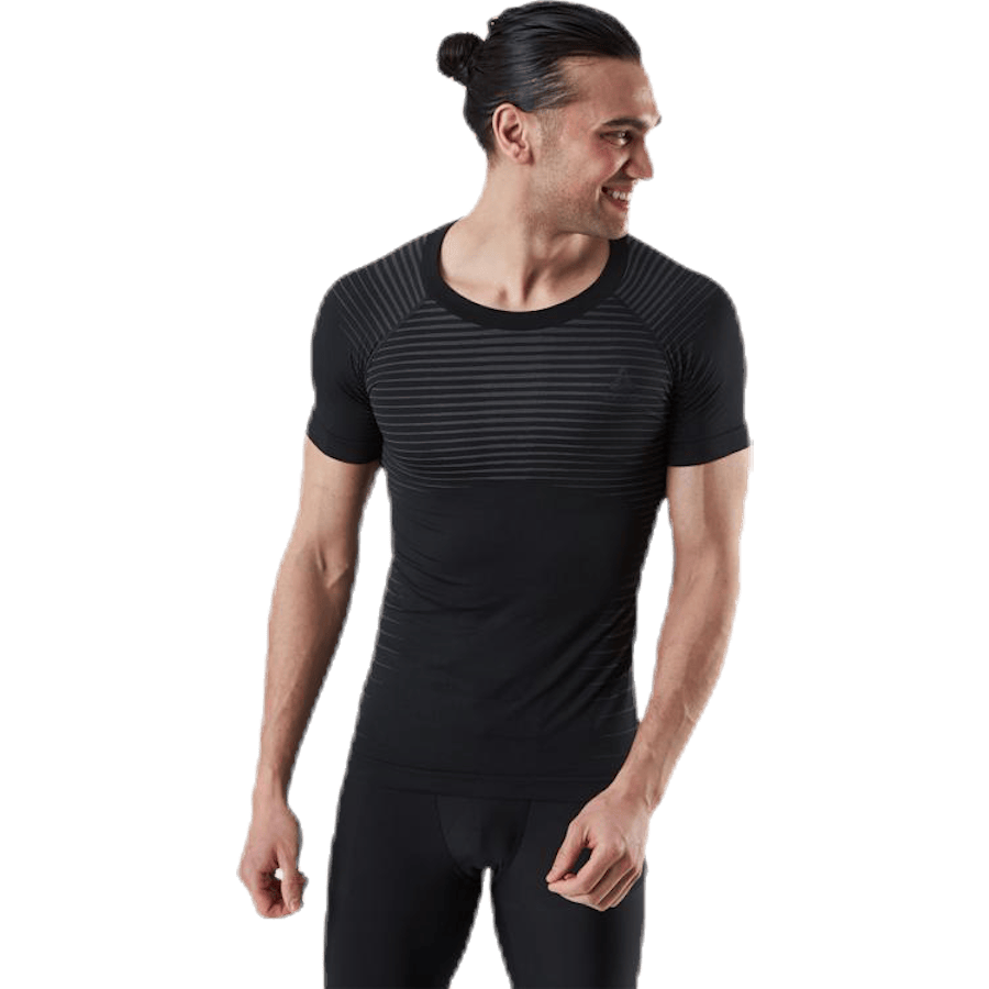 BL Top Crew Neck Performance Light Black