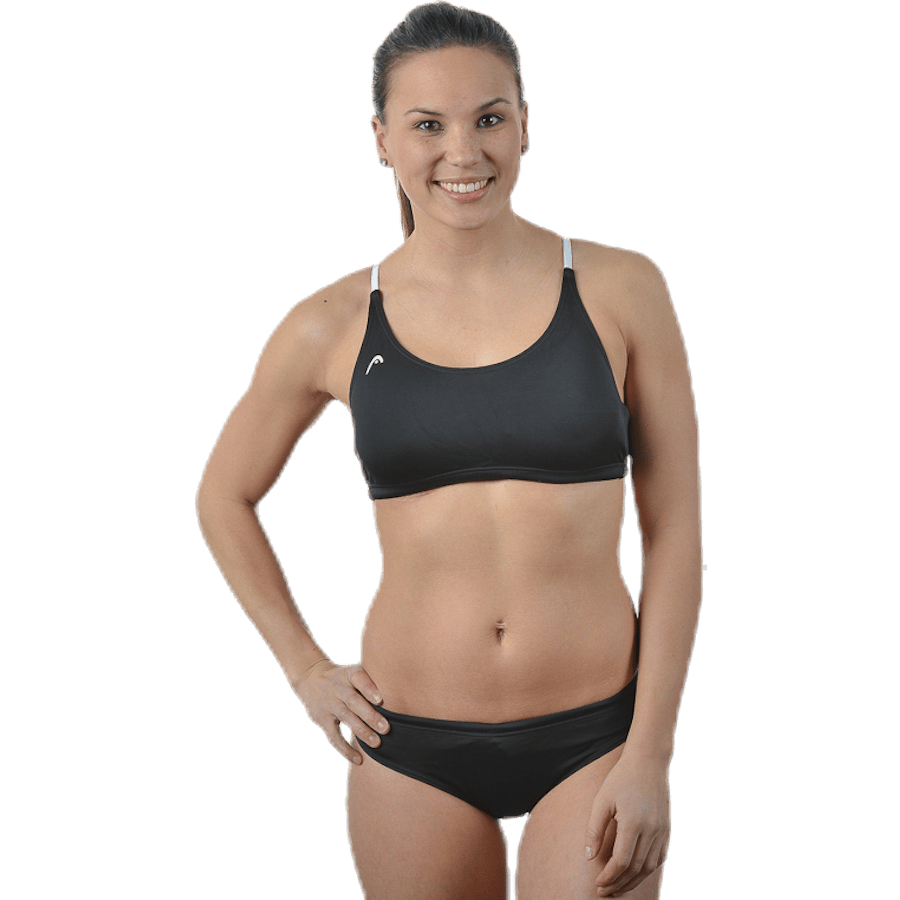 Cross Bikini Extra White/Black