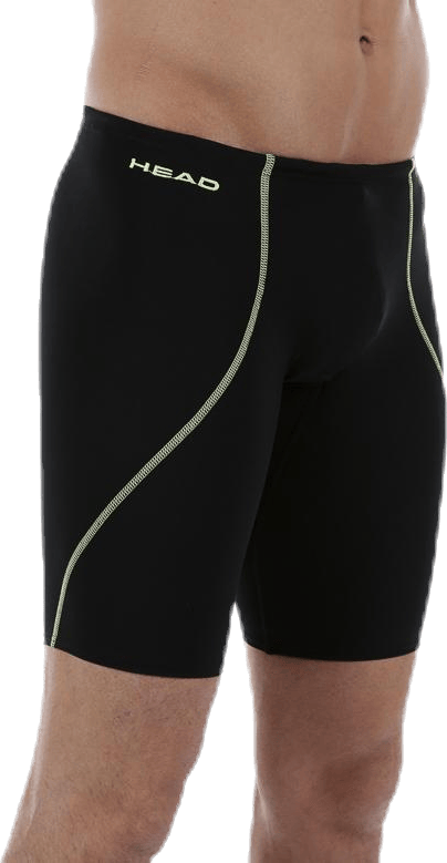 Solid Y 45 Green/Black, Male, Apparels, Swimwear, Swimming, Green/Black, 28