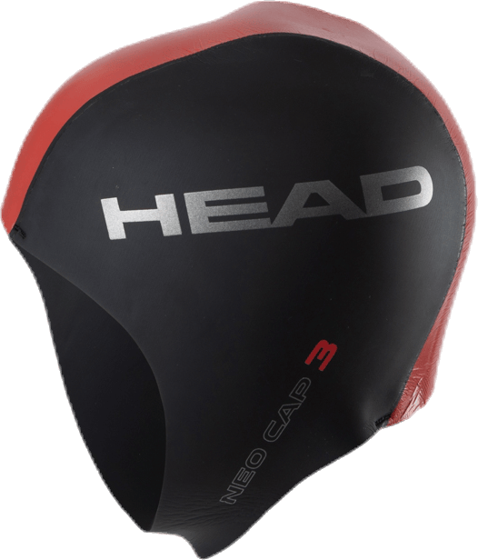 Neo Swim Cap Black/Red, Unisex, Ropa, sombreros y gorras, Natación, Negro/Rojo, S/M