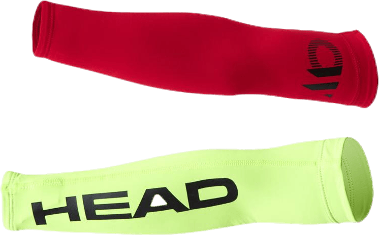 Neon Lycra Sleeves Yellow/Red