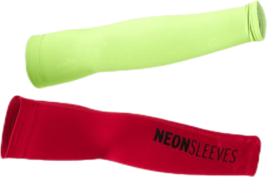 Neon Lycra Sleeves Yellow/Red - Bild 4