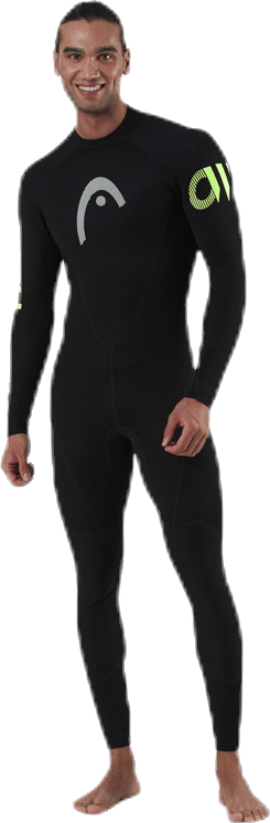 Multix VL Black/Yellow, Male, Kleding, Zwemkleding, Zwemmen, Zwart/Geel, S