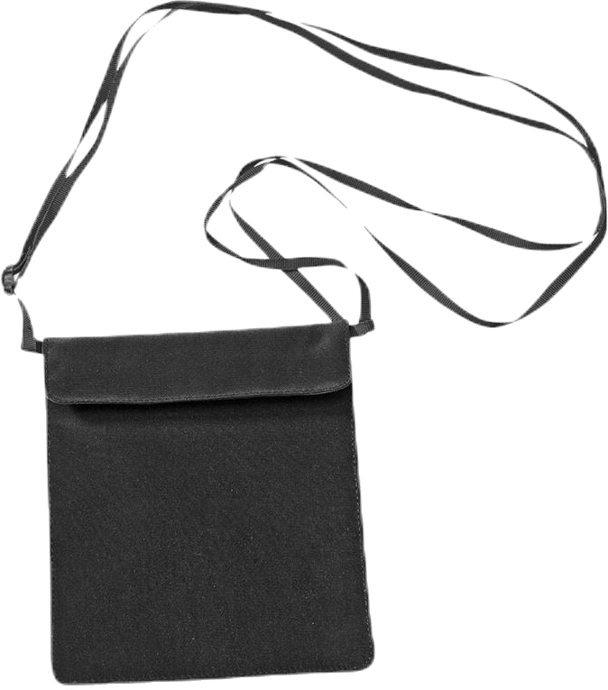 Secret Passport Wallet Silk Black, Unisex, Apparatuur, tassen & rugzakken, Zwart, ONESIZE