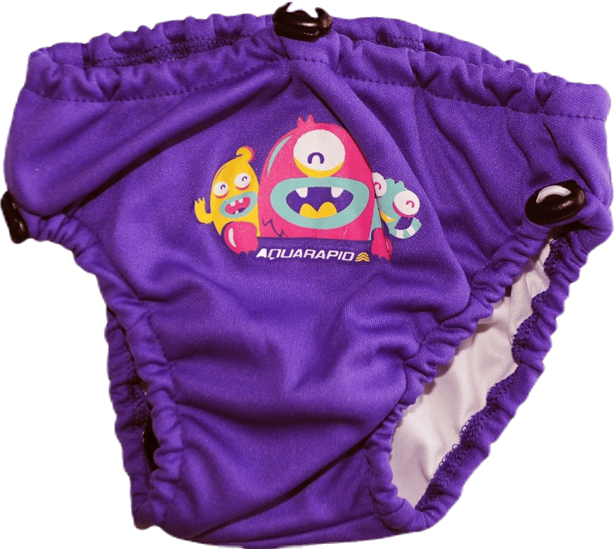 Drim Diaper Pants Purple, Unisex, Apparels, Swimwear, Swimming, Purple, 12-18 m