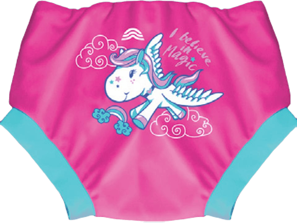 Babypony Diaper Pants Pink, Unisex, Apparels, Swimwear, Swimming, Pink, 3-6 Months