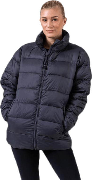 Logo Amby Padded Jacket Grey