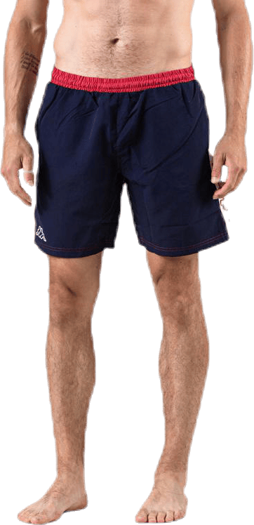Swim Shorts, Logo Birtec Blue/White/Red