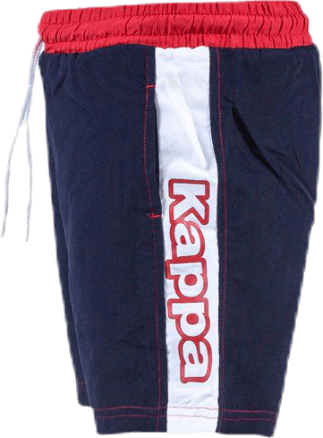 Jr. Swim Shorts, Logo Birtec Blue/White/Red
