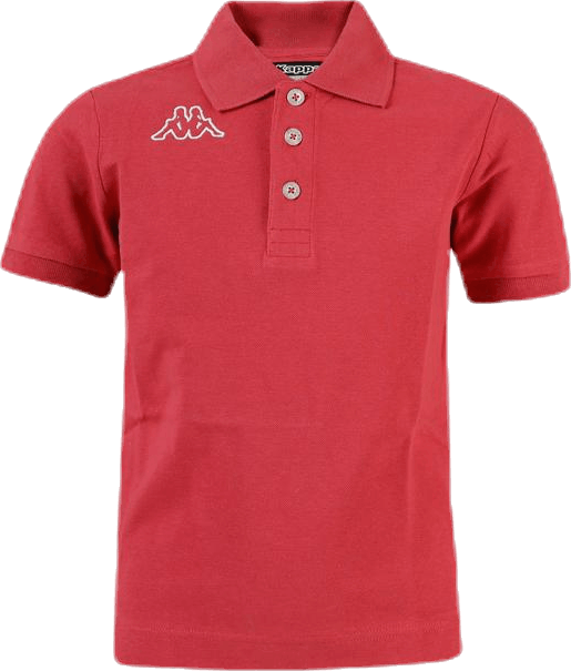 Jr. Polo S/S, Life White/Red