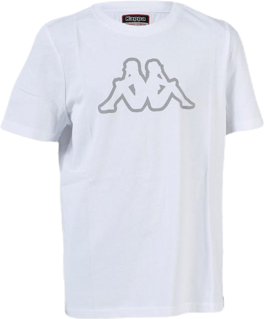 Junior. T-Shirt S/S, Cromen White/Grey