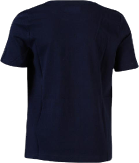 Junior. T-Shirt S/S, Cromen Blue/Grey - Bild 3