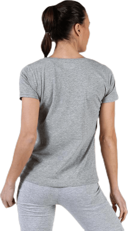 T-Shirt S/S, Logo Momba Grey - Bild 2