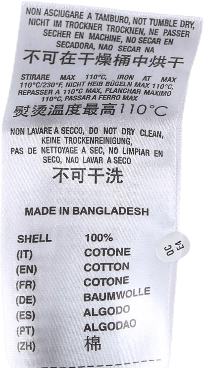 T-Shirt SS BL White/Black - Bild 4