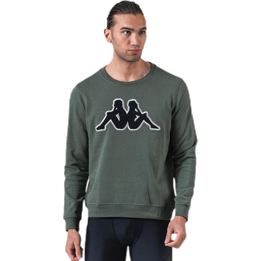 Sweat RN, Logo Airivit Black/Green