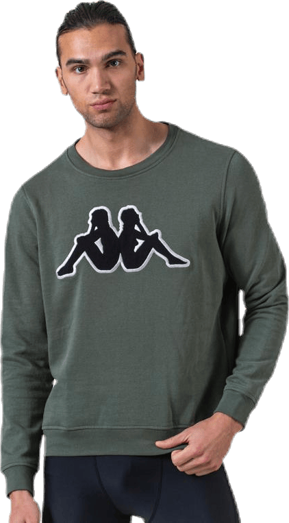 Sweat RN, Logo Airivit Black/Green - Bild 2