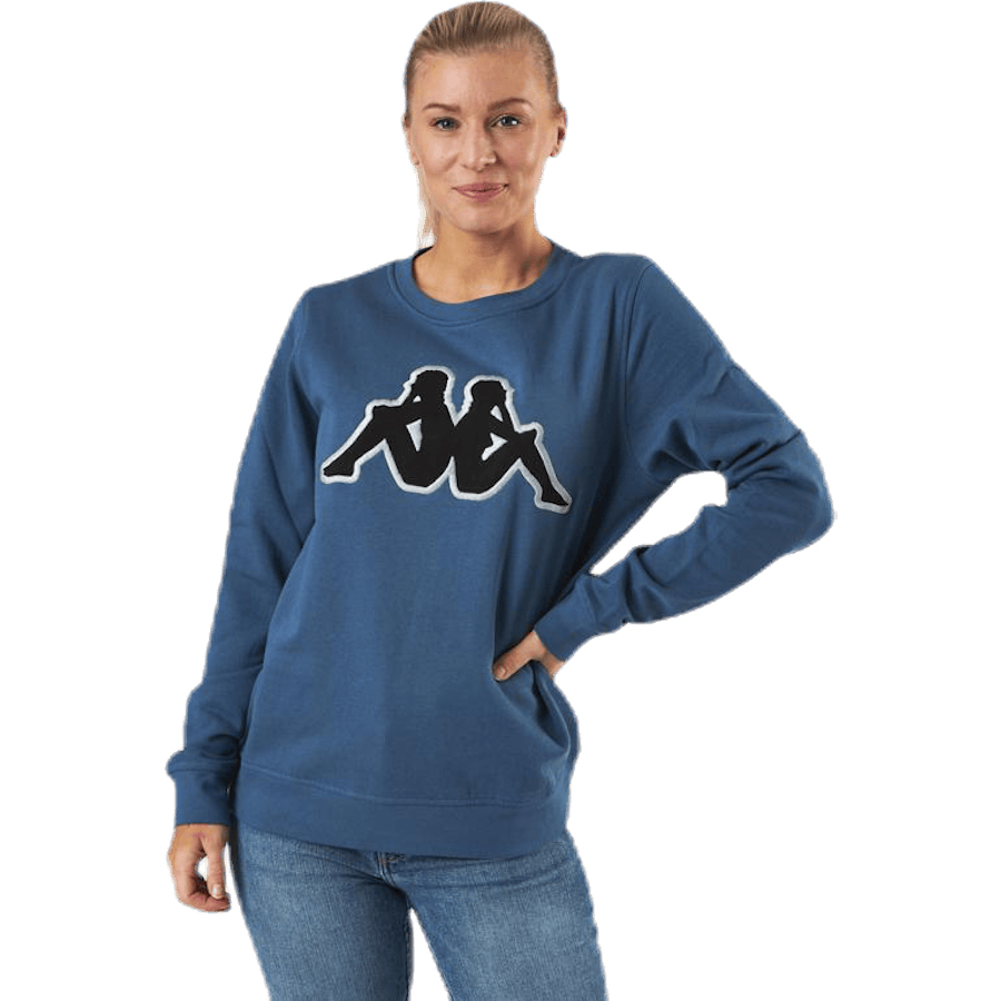 Sweat RN, Logo Airivit Blue/Black
