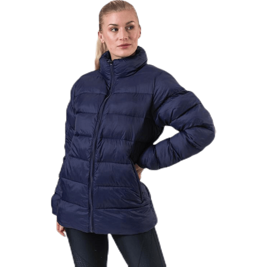 Logo Amby Padded Jacket Blue