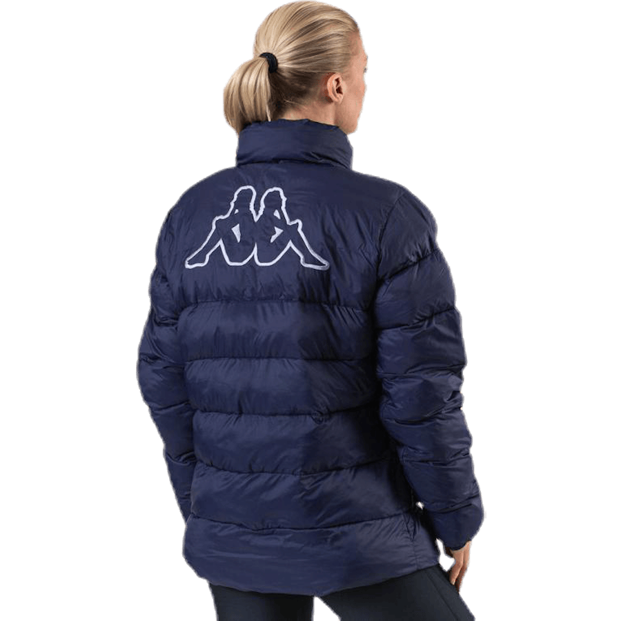 Logo Amby Padded Jacket Blue - Bild 2