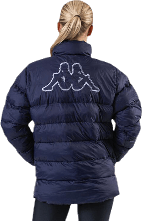 Logo Amby Padded Jacket Blue - Bild 3