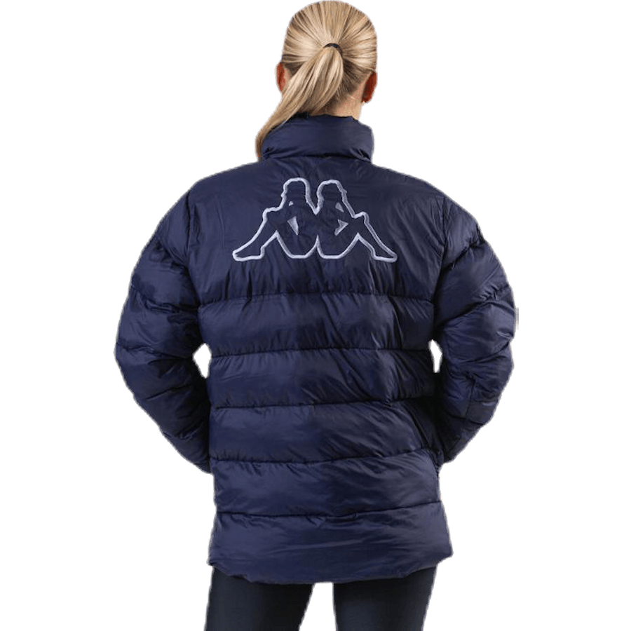 Logo Amby Padded Jacket Blue - Bild 3