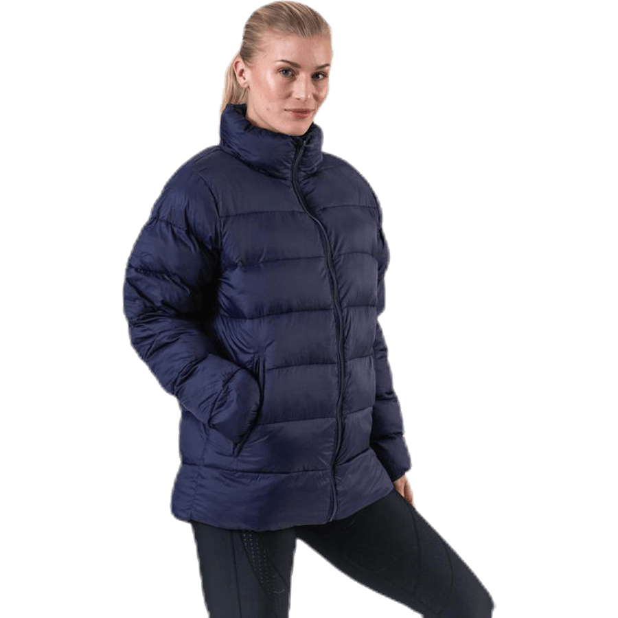 Logo Amby Padded Jacket Blue - Bild 4