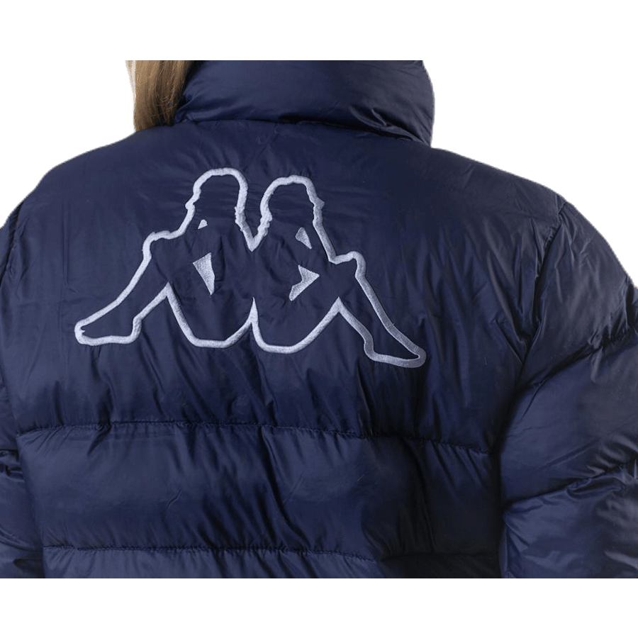 Logo Amby Padded Jacket Blue - Bild 5