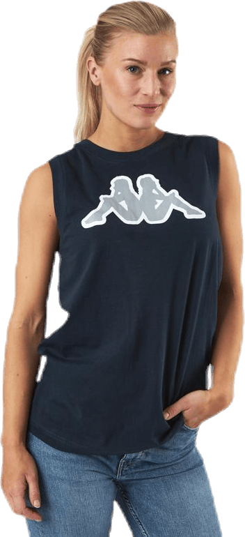 Logo Dwal Blue, Female, Apparels, Tops, Blue, L