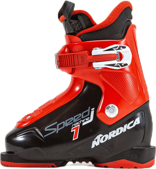 Speedmachine Jr 1 Black/Red, Unisex, Apparatuur, Wandeluitrusting, Alpine sporten, Zwart/Rood, 20