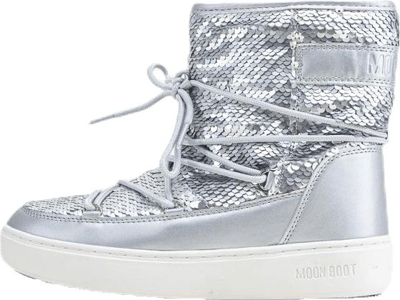 Pulse Mid Disco Plus Silver, Female, Shoes, Boots, Silver, EU 39