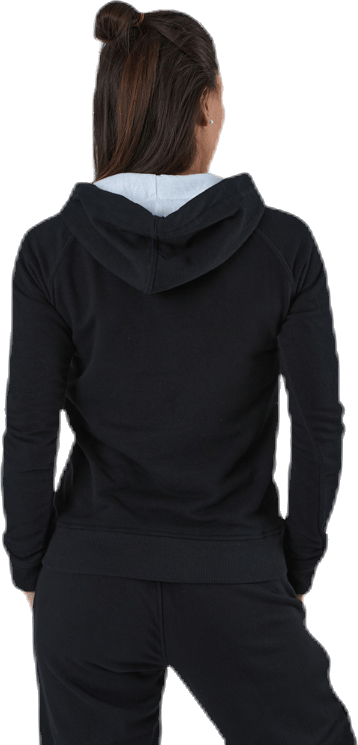 Lady Sweat Hood, Logo Zeleril White/Black - Bild 3
