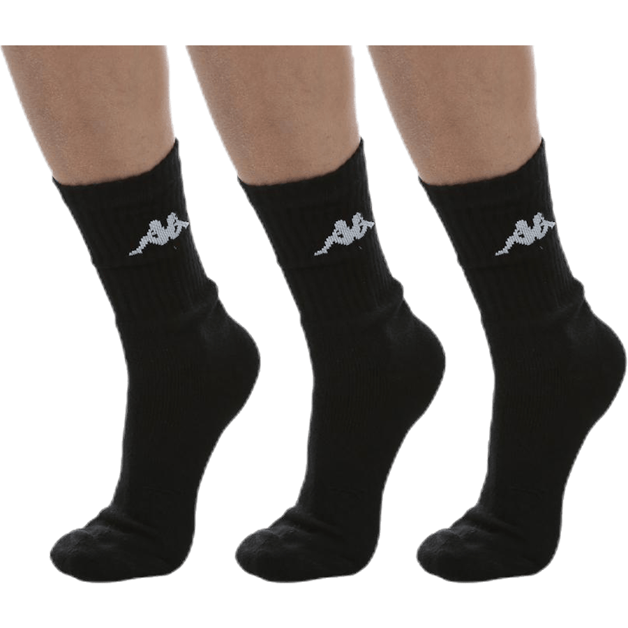 Tennis Trisper Socks 3pk White/Black