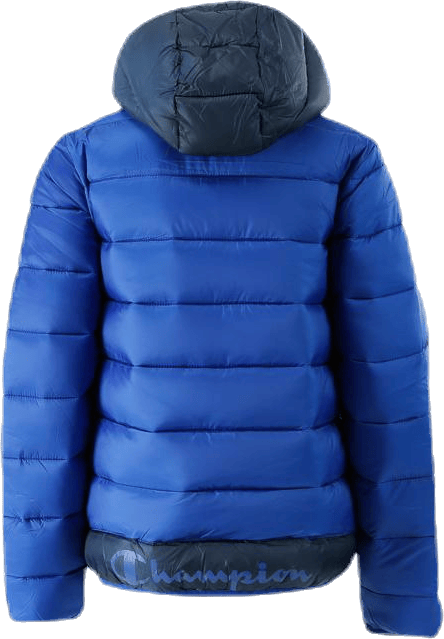 Hooded Youth Jacket Blue - Bild 3