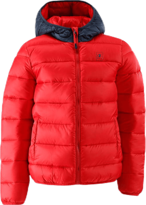 Hooded Youth Jacket Red, Unisex, Odevy, bundy, Červená, XL