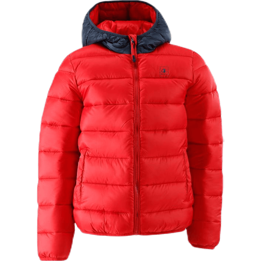 Hooded Youth Jacket Red