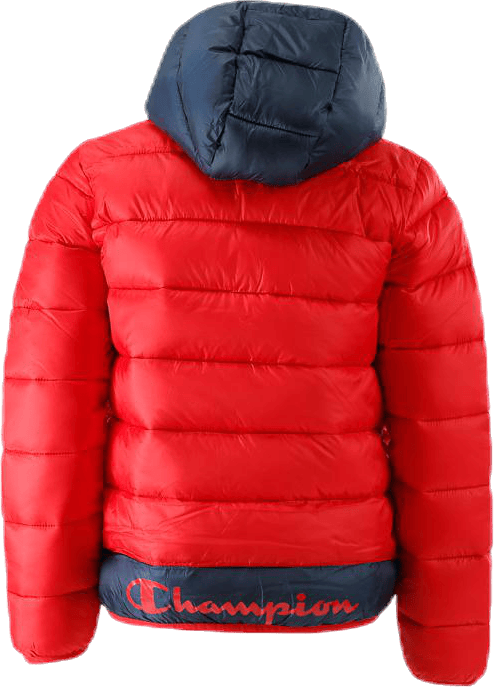 Hooded Youth Jacket Red - Bild 2