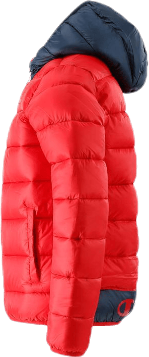 Hooded Youth Jacket Red - Bild 3
