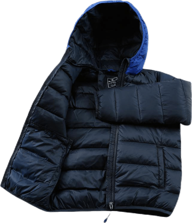 Hooded Youth Jacket Blue - Bild 4