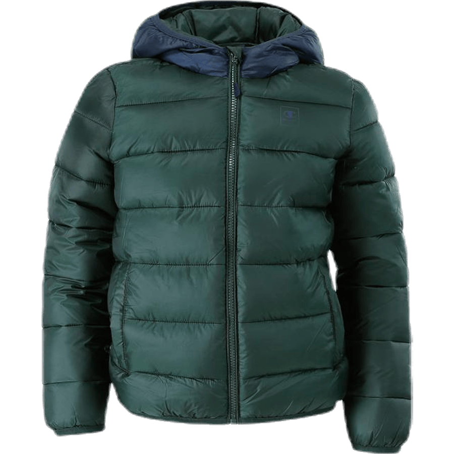 Hooded Youth Jacket Green