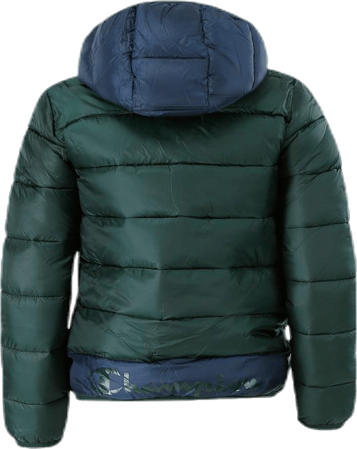 Hooded Youth Jacket Green - Bild 3