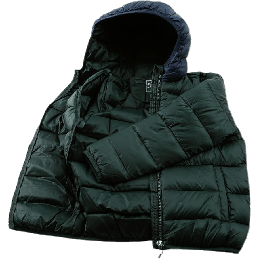 Hooded Youth Jacket Green - Bild 4