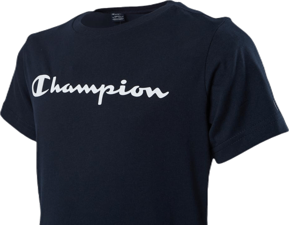 Crewneck T-Shirt Junior Blue - Bild 4