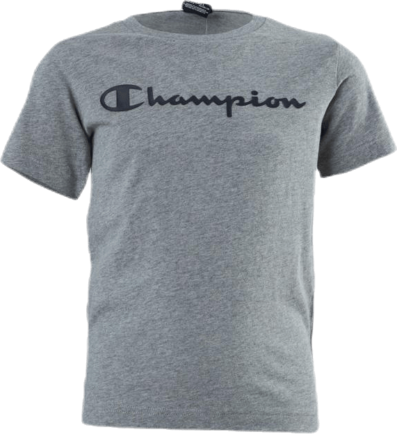 Crewneck T-Shirt Junior Grey, Unisex, Apparels, T-shirt, Grey, XXS