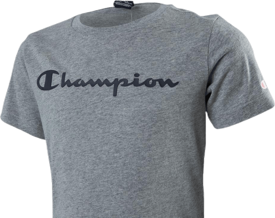 Crewneck T-Shirt Junior Grey - Bild 4